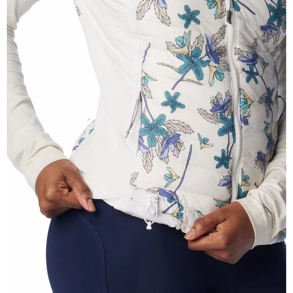 Kamizelka damska Powder Pass Vest Columbia - kwiaty