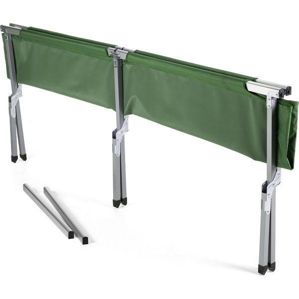 Łóżko turystyczne, polowe Kanadyjka Outtec - ciemny zielony