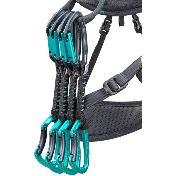 Ekspres wspinaczkowy Lime B Set Dy 12cm Climbing Technology - anthracite/blue mar