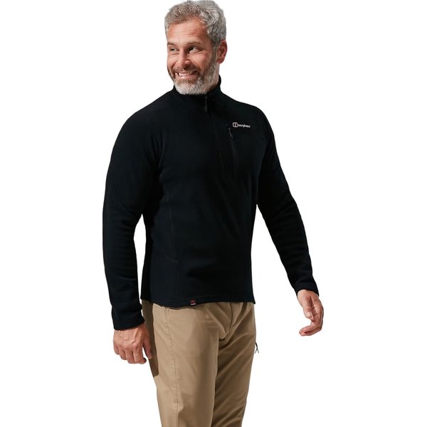 Bluza polarowa męska Prism Micro Polartec Half Zip Fleece Berghaus - black