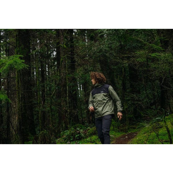 Kurtka męska Vancouver Rain Helly Hansen - orange peel
