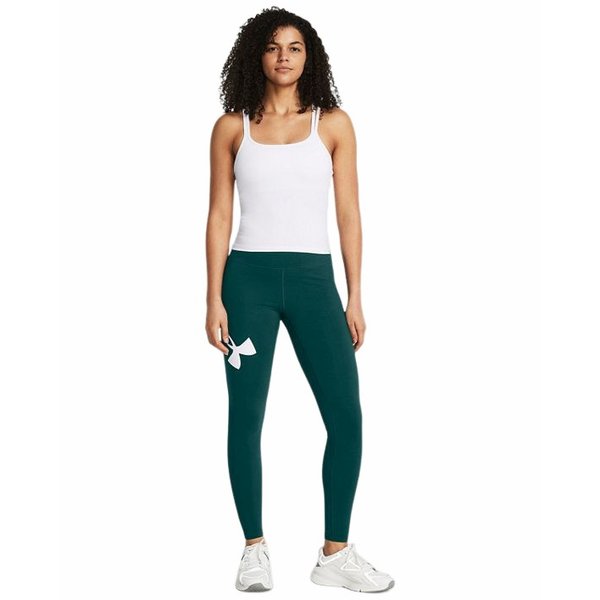 Legginsy damskie Campus Under Armour - zielone