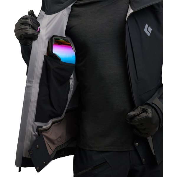 Kurtka narciarska męska Recon Stretch Shell Black Diamond - tundra-dark