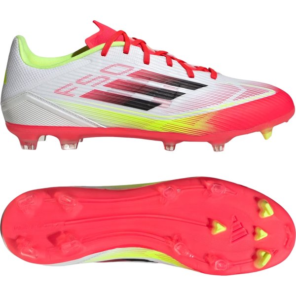 Buty piłkarskie, korki F50 League FG/MG Adidas - white