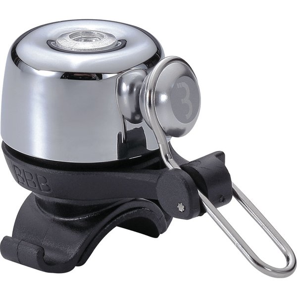 Dzwonek rowerowy Noisy BBB - Glossy-Silver