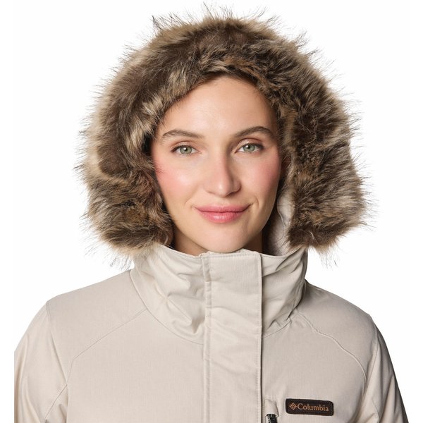 Płaszcz damski Suttle Mountain Long Insulated Columbia - Dark Stone