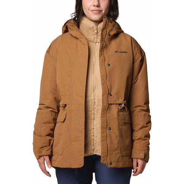 Kurtka damska 3w1 Drop Ridge II Interchange Columbia - Camel Brown