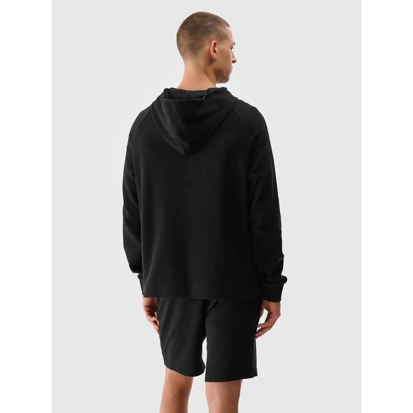 Bluza męska TSWSM1558 4F - głęboka czerń