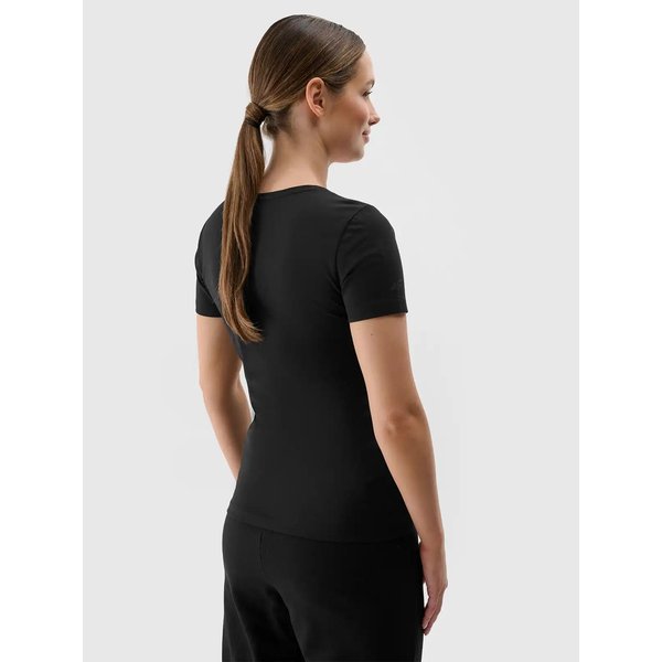 Koszulka damska TTSHF1990 4F - głęboka czerń