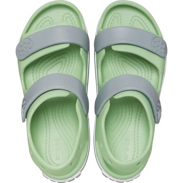 Sandały Crocband Cruiser Sandal Jr Crocs - Fair Green / Dusty Green