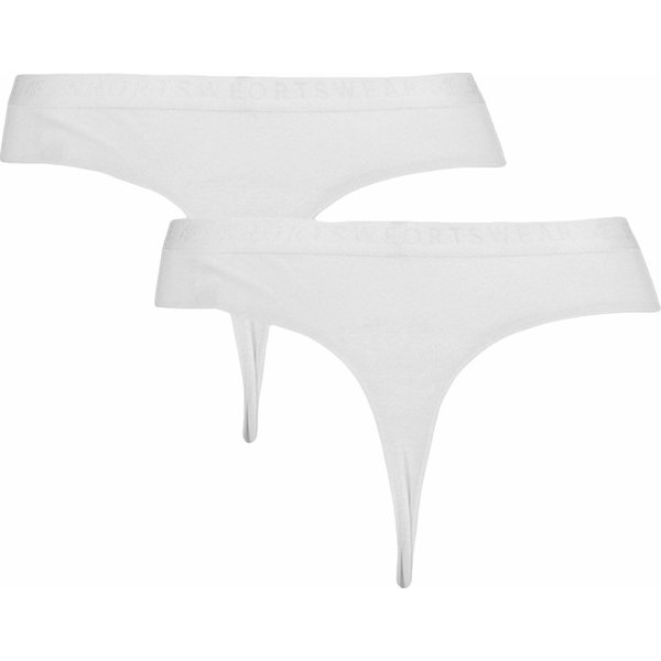 Majtki damskie 4FWSS24UPTSF018 2 pary 4F - biały