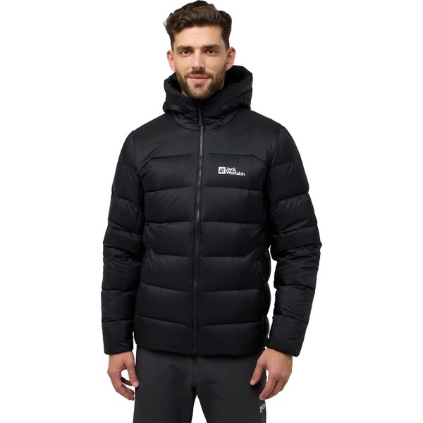Kurtka puchowa męska Nebelhorn Down Hoody Jack Wolfskin - black