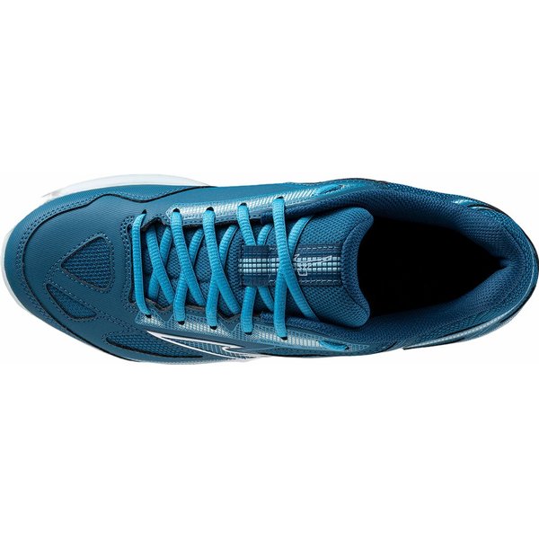 Buty tenisowe Break Shot 4 CC Mizuno - Moroccan Blue/White/Blue Glow