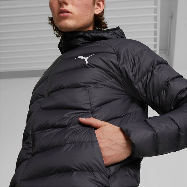 Kurtka męska PackLITE Hooded Down Jacket Puma - czarna