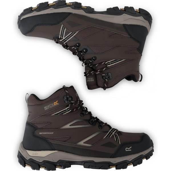 Buty trekkingowe Holcombe III Regatta - Peat/GoldFawn