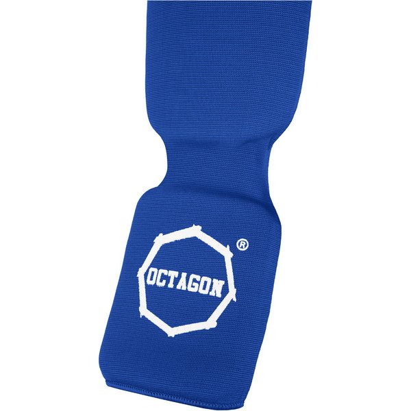 Ochraniacze piszczeli na goleń i stopę Basic Octagon - blue