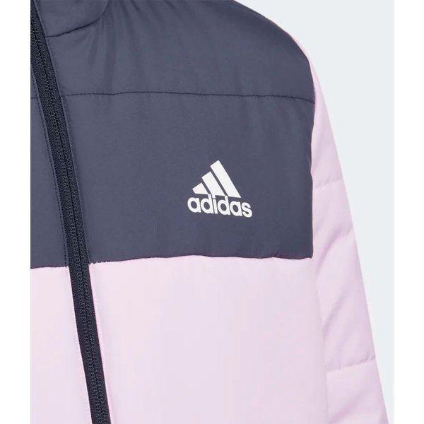Kurtka juniorska Padded Winter Adidas - różowa