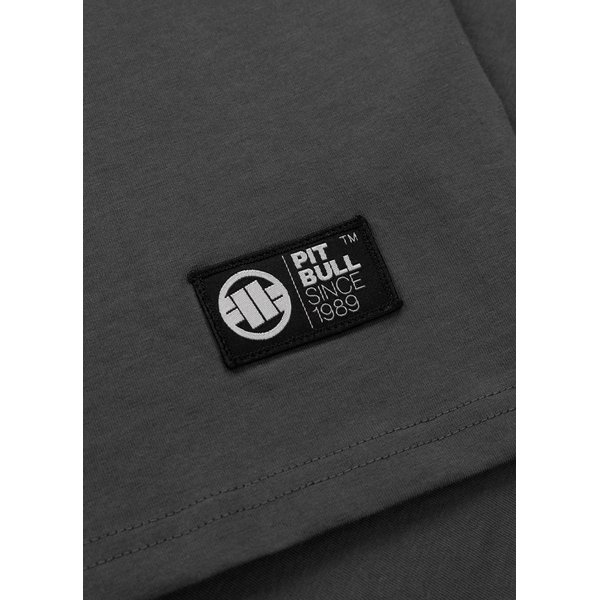 Koszulka męska Eighty Nine Dog Pitbull West Coast - szary
