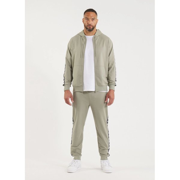 Bluza męska Tape Nugget Hooded Zip Pitbull West Coast - Dusty Salvia