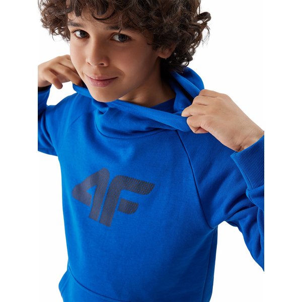 Bluza chłopięca 4FJWSS24TSWSM0925 4F - kobalt
