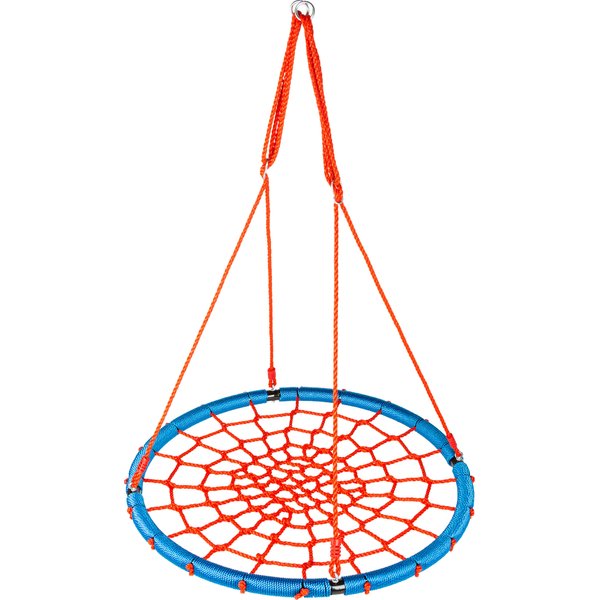 Huśtawka ogrodowa, bocianie gniazdo XXL Net Outtec - blue/red