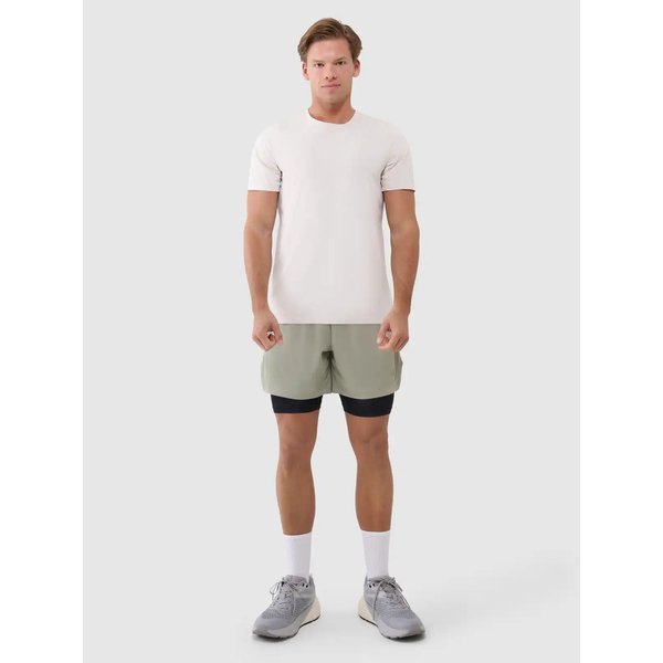 Koszulka męska TFTSM1215 4F - kremowy