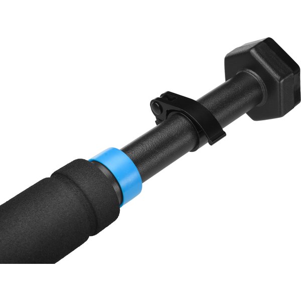 Drążek do podciągania rozporowy 65-100cm Gymtek - 65-100cm niebieski