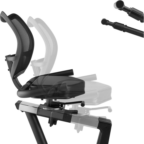 Rower poziomy z obrotowym siedziskiem XBR8000 Gymtek