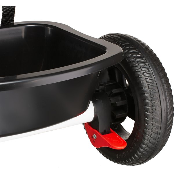 Rowerek trójkołowy 3w1 obracany Stars - szary