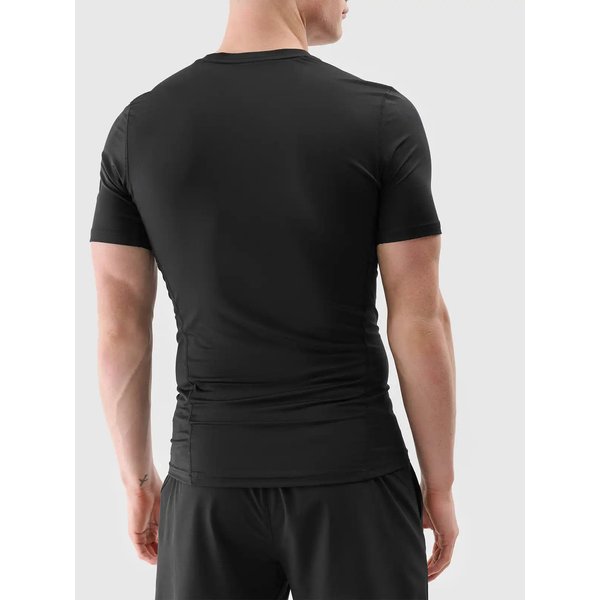 Koszulka męska TFTSM1345 4F - głęboka czerń