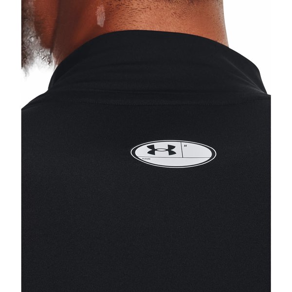 Longsleeve męski HeatGear Armour Comp Mock Under Armour - czarny