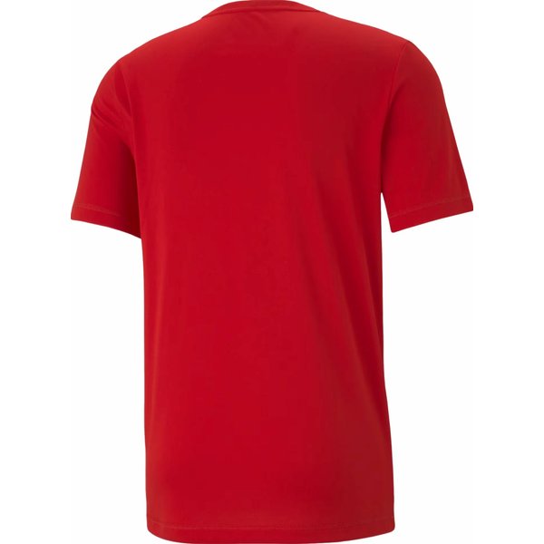 Koszulka męska Active Small Logo Puma - czerwona