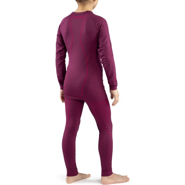Bielizna termoaktywna juniorska Skido Recycled Viking - fioletowy