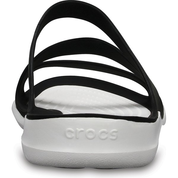 Klapki Swiftwater Crocs - black/white