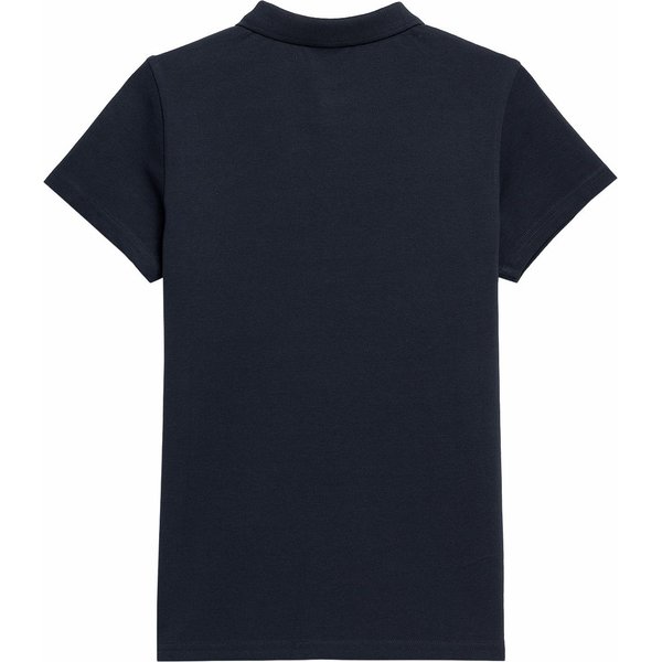 Koszulka damska polo 4FSS23TTSHF585 4F - granatowa