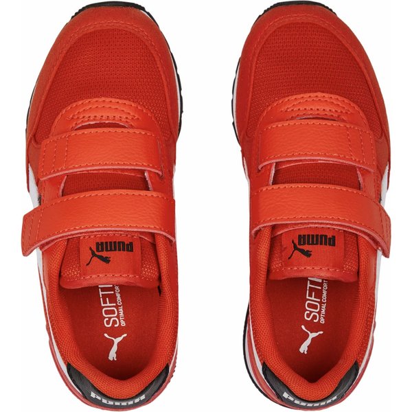 Buty ST Runner v3 Mesh V Jr Puma - czerwone