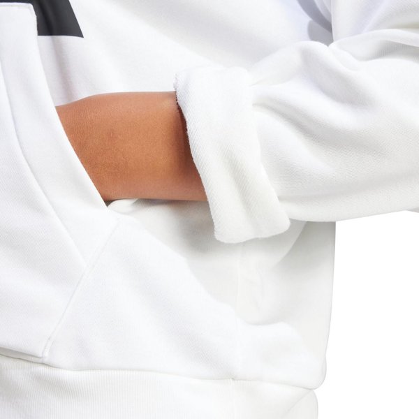 Bluza damska Essentials Big Loog French Terry Loose Adidas - white