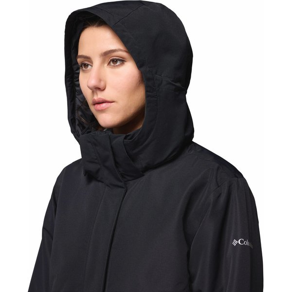 Kurtka damska parka Pulaski Columbia - black