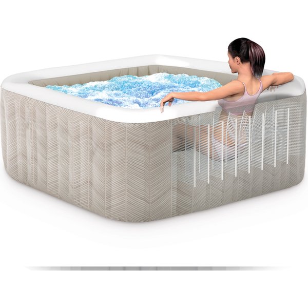 Basen jacuzzi Chevron Deluxe PureSpa 175x175x71cm Intex
