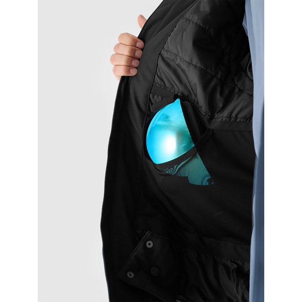 Kurtka snowboardowa męska TTJAM509 4F - denim