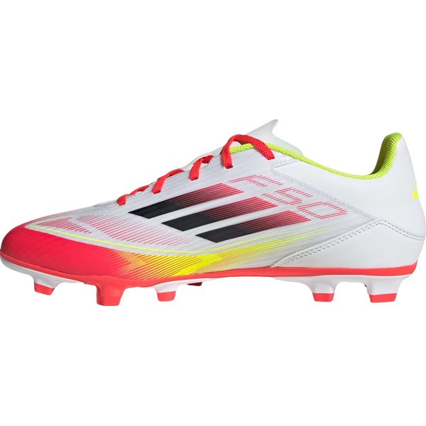 Buty piłkarskie, korki F50 Club FG/MG Adidas - Cloud White/Core Black/Solar Yellow