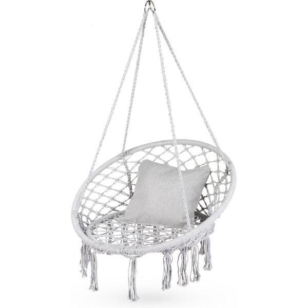 Huśtawka bocianie gniazdo boho XXL Luna Outtec - grey