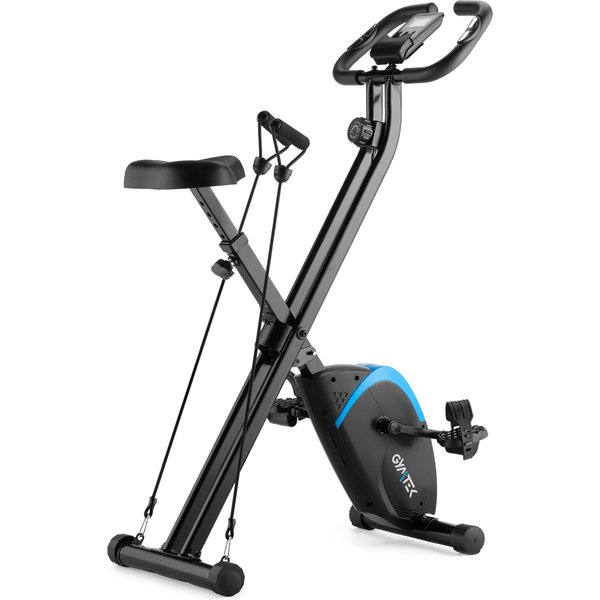 Rower magnetyczny, składany FX800 Gymtek - blue