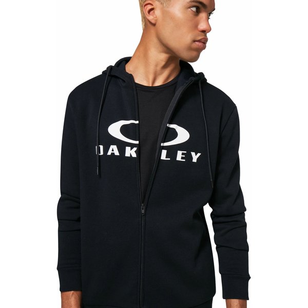 Bluza męska Bark FZ Hoodie 2.0 Oakley - black/white