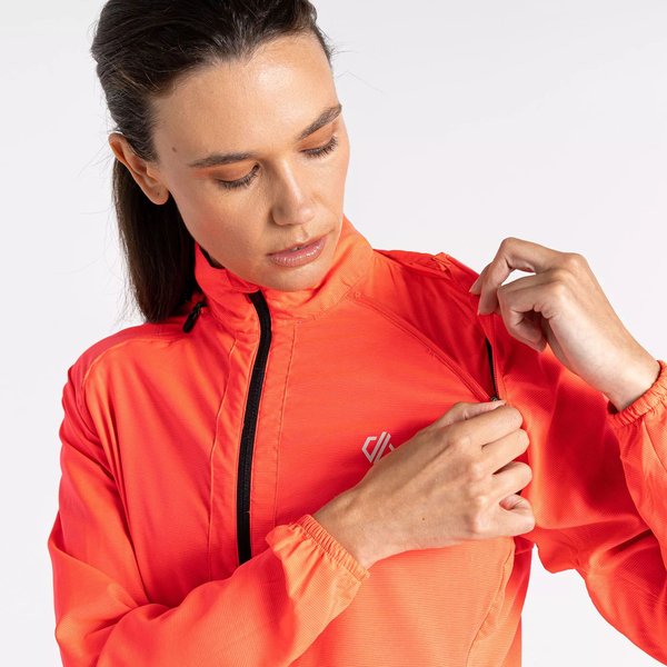 Kurtka damska Rebound Dare2B - neon pink star