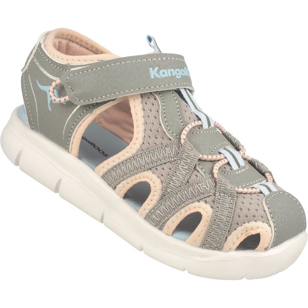 Sandały K-Lil EV Jr Kangaroos - szare/różowe