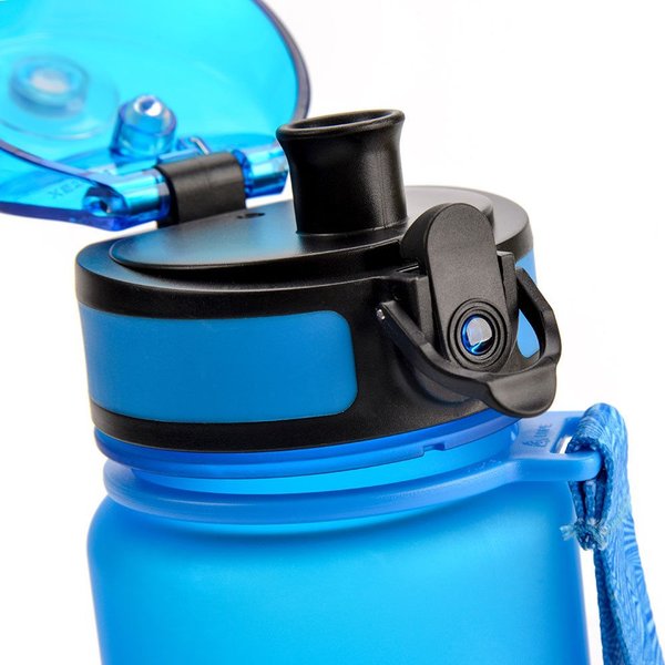 Bidon sportowy 500ml Meteor - niebieska