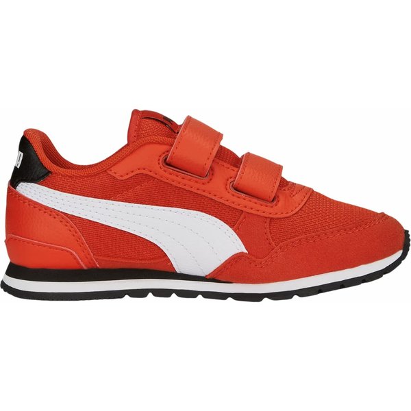 Buty ST Runner v3 Mesh V Jr Puma - czerwone
