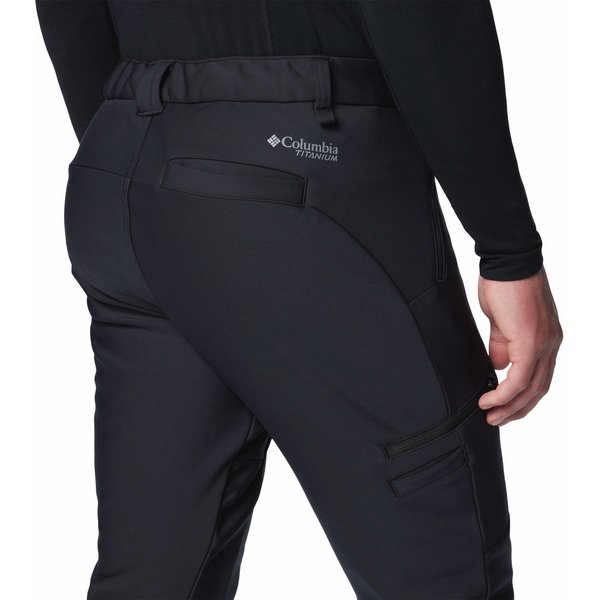 Spodnie trekkingowe męskie Vast Canyon Softshell Columbia - Black