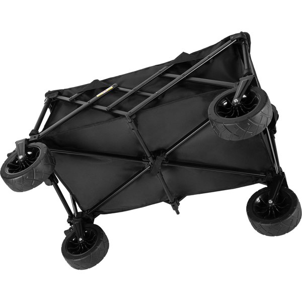 Wózek turystyczny, składany gumowe koła BlackRover 100L Outtec